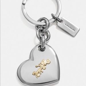 Coach key chain brand new with tags and bag
